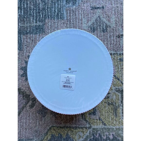 Sugar Paper Round Striped with Bow 10.25” Round Gift Storage Box - Picture 2 of 8